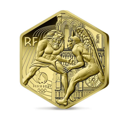 Box 4x250€ Gold - Heritage - Paris 2024 Olympic Games