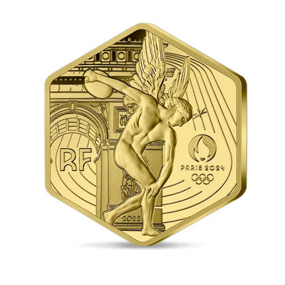 Box 4x250€ Gold - Heritage - Paris 2024 Olympic Games