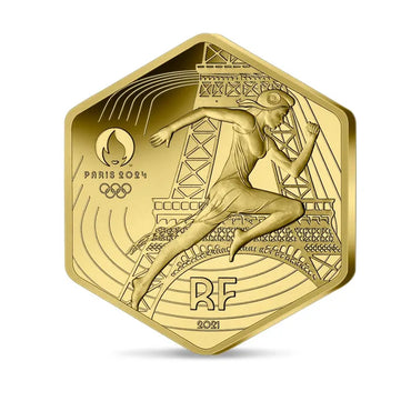 Coffret 4x250€ Or - Héritage - Jeux Olympiques Paris 2024